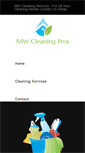 Mobile Screenshot of mwcleaningpros.com